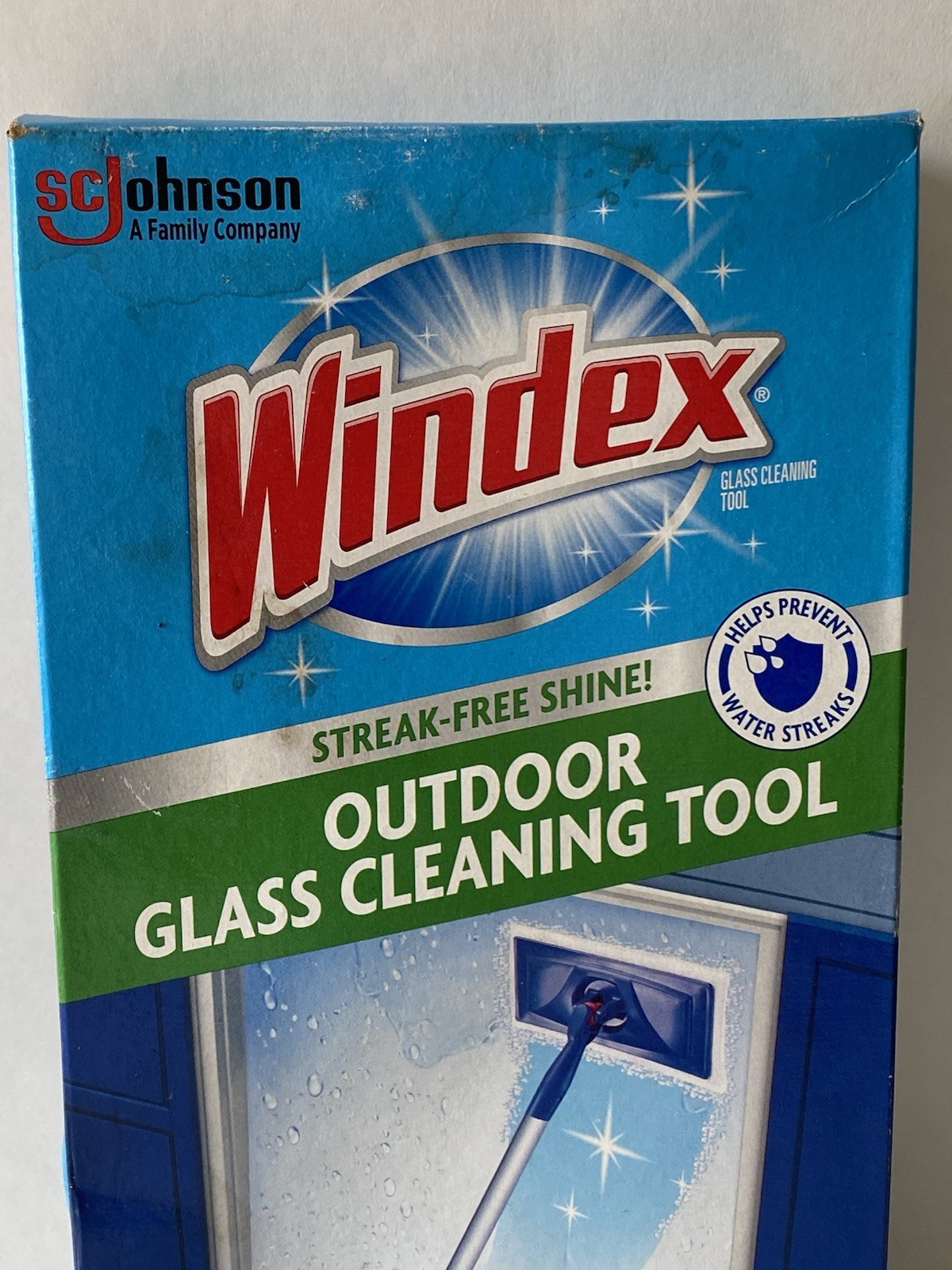 Windex Outdoor All In One Glass Window Cleaner Tool Starter Kit NEW Sealed Box