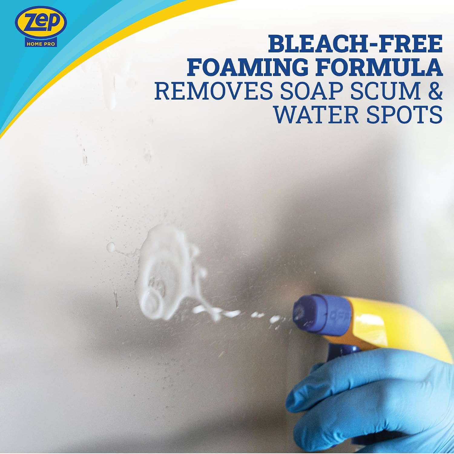 Zep Home Pro 2-In-1 Foaming Soap Scum Eliminator and Preventer, Morning Dew Scen