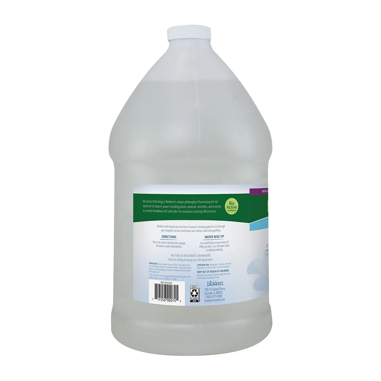Eco-Friendly Dish Soap Liquid – Non-Toxic, Unscented, Plant-Based Cleaner