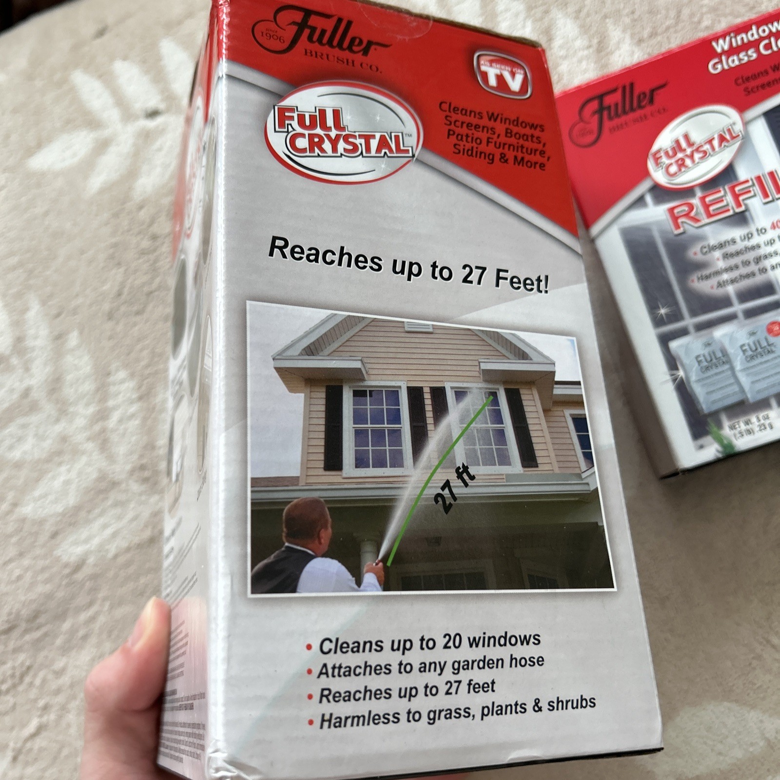 Fuller Brush Full Crystal Sprayer, With 2 Full Crystal Refills