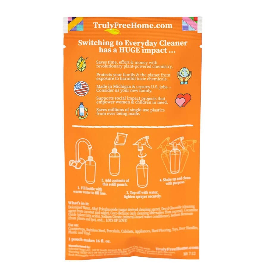 Everyday Cleaner Multipurpose Cleaner Spray Kitchen Counter Cleaner Natural Clea