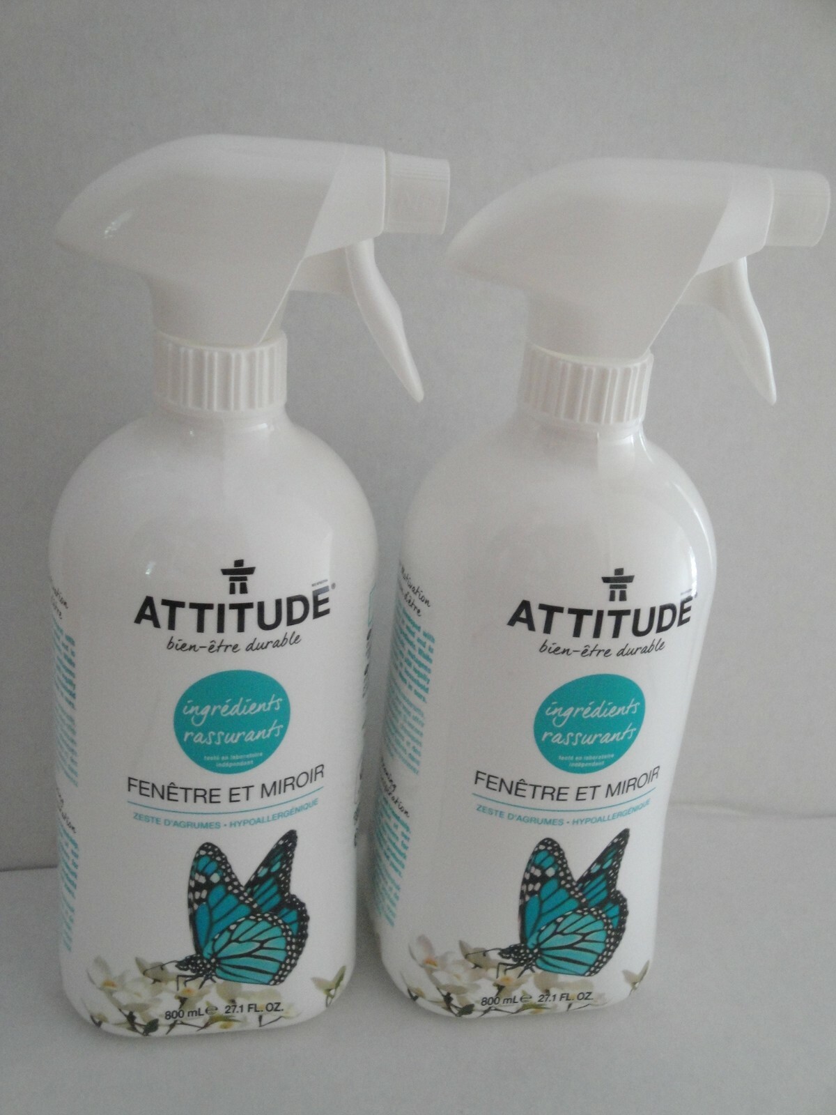 New Two Pack Window & Mirror, Citrus Zest, 27.1 fl oz (800 ml)