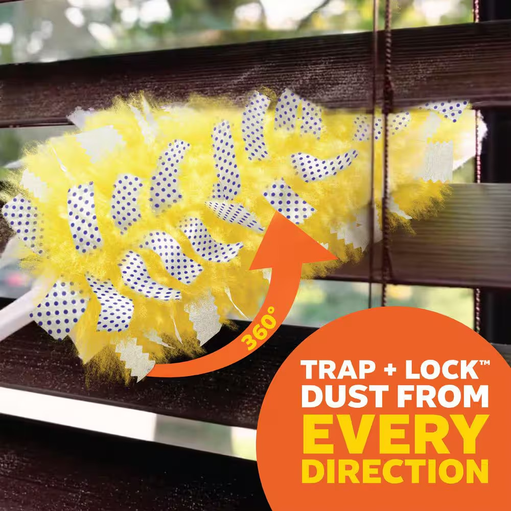 Heavy-Duty Unscented Multi-Surface Microfiber Duster Refills (11-Count)