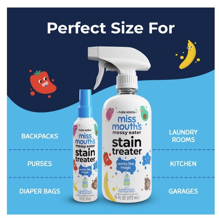 [FASH SALE] Miss Mouth’s Messy Eater Stain Treater Spray 16 fl oz Baby & Kids