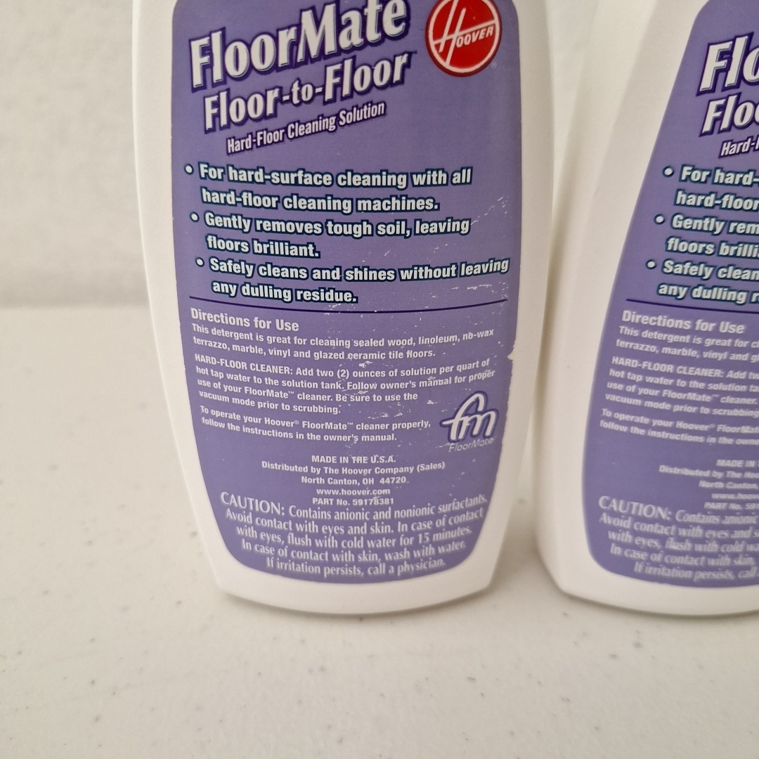 2007 Hoover Floormate Floor to Floor Hard Floor Cleaning Solution + Grout SEALED