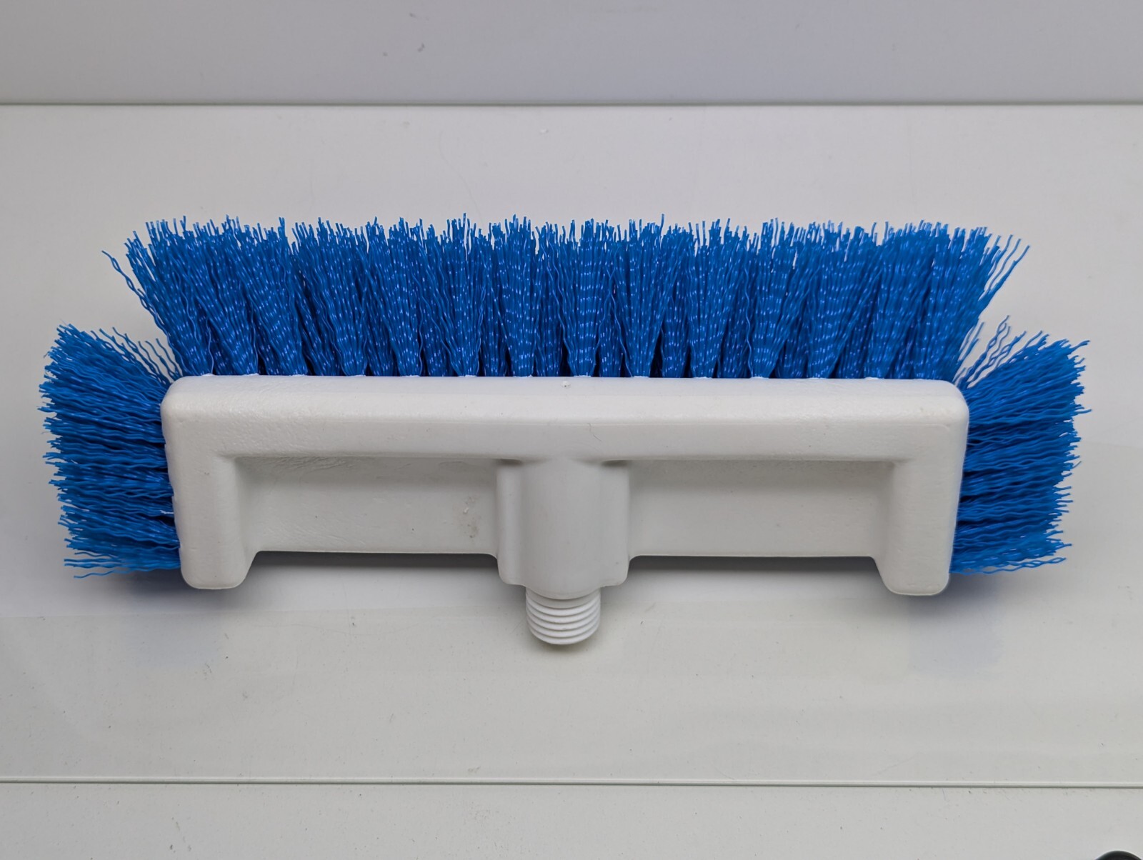 Lot of 6 Extra Heavy Duty Deck Scrubber Cleaning Brush Blue Bristles Replacement