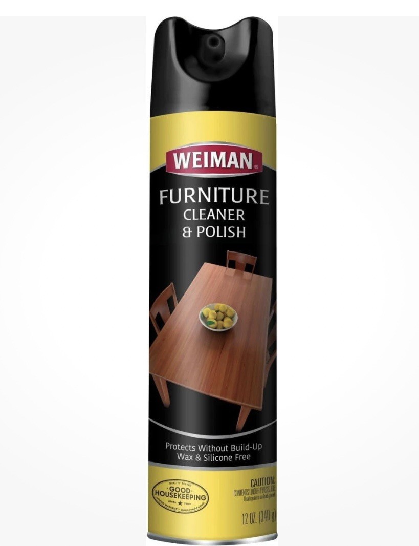 Weiman Wood & Furniture Cleaner & Polish – 12 Ounce , 2 Pack
