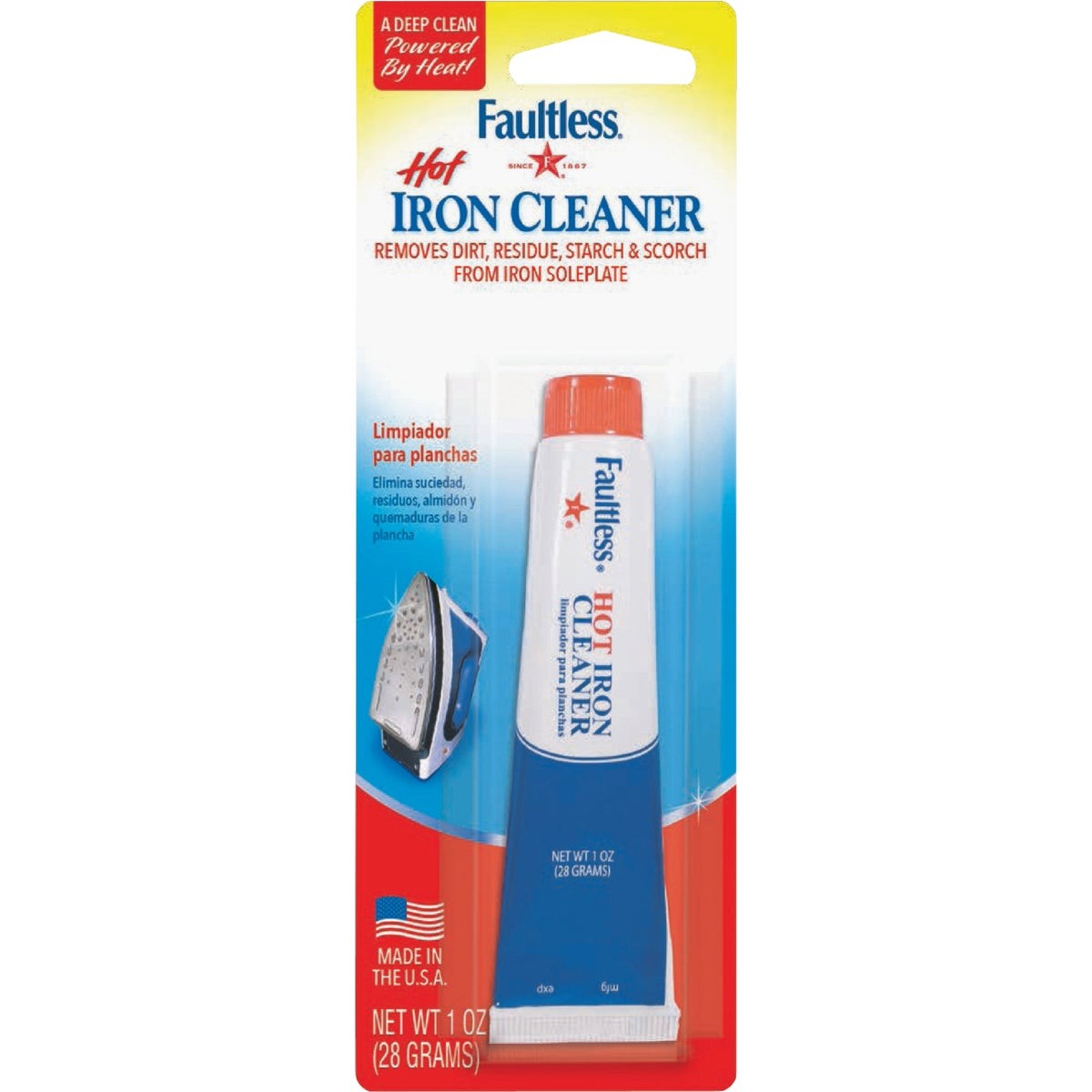 Faultless 1 Oz. Hot Iron Cleaner 40117 Pack of 12 Faultless 40117 017500401176
