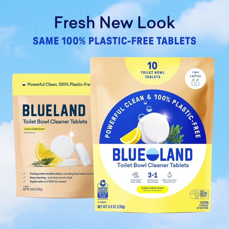 Lemon Cedar Toilet Bowl Cleaning Tablets – 8.4oz/10ct: Hypoallergenic