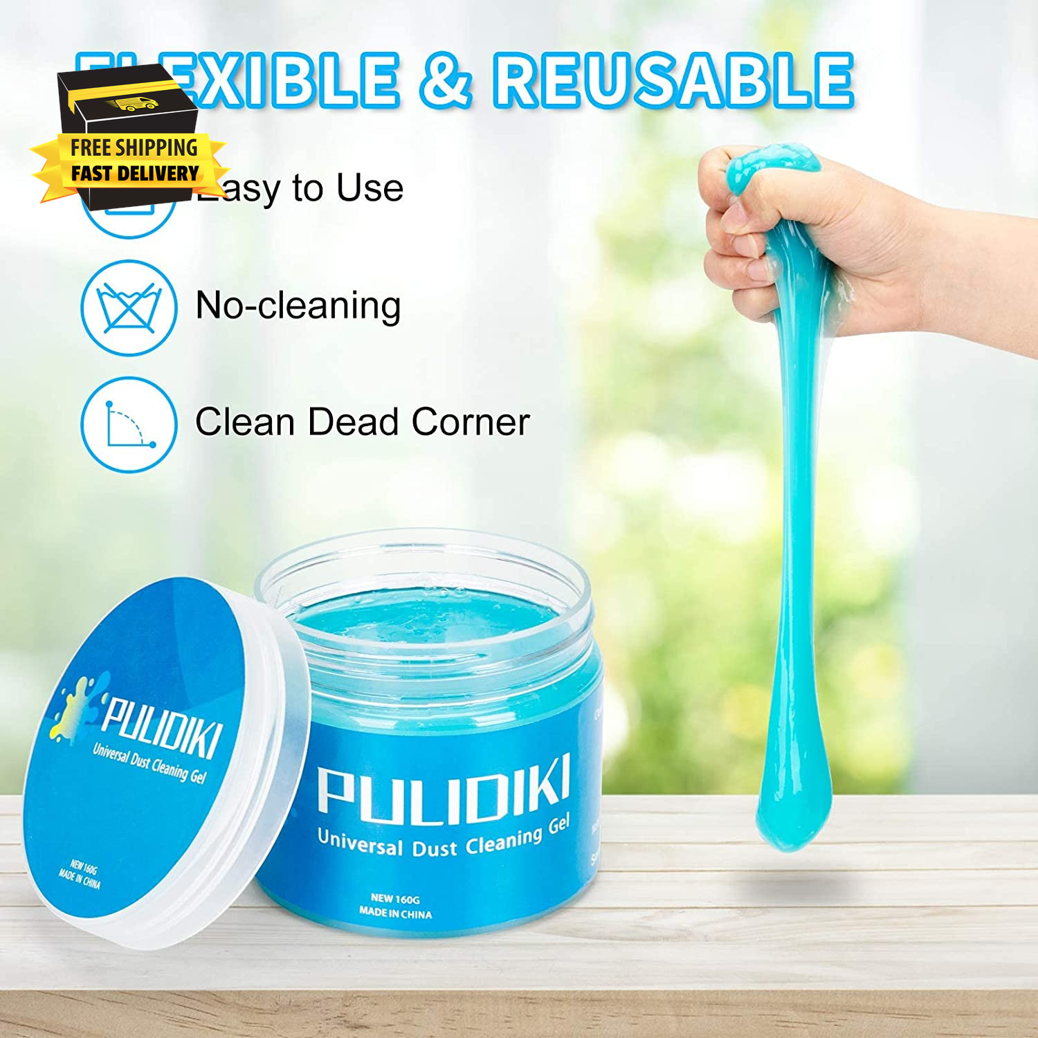 Car Cleaning Gel Car Clean Putty, Universal Car Interior Cleaner Slime, Perfect