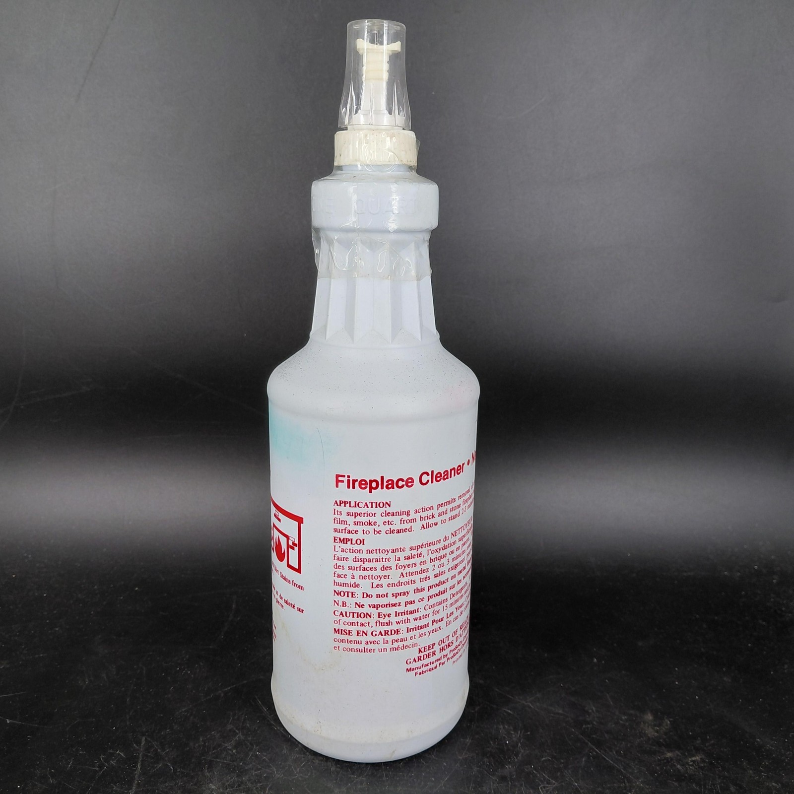 Sure Klean Fireplace Masonry Brick Stone Cleaner 946ml 1 Qt Soot Smoke Surface