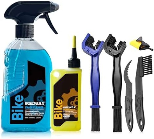7 in 1 Bike Chain Cleaning Kit, Bike Chain Cleaner includes 350ml Degreaser S…