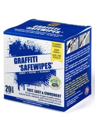 Safewipes Graffiti Remover Surface Cleaning Wipes 20 Count Pack