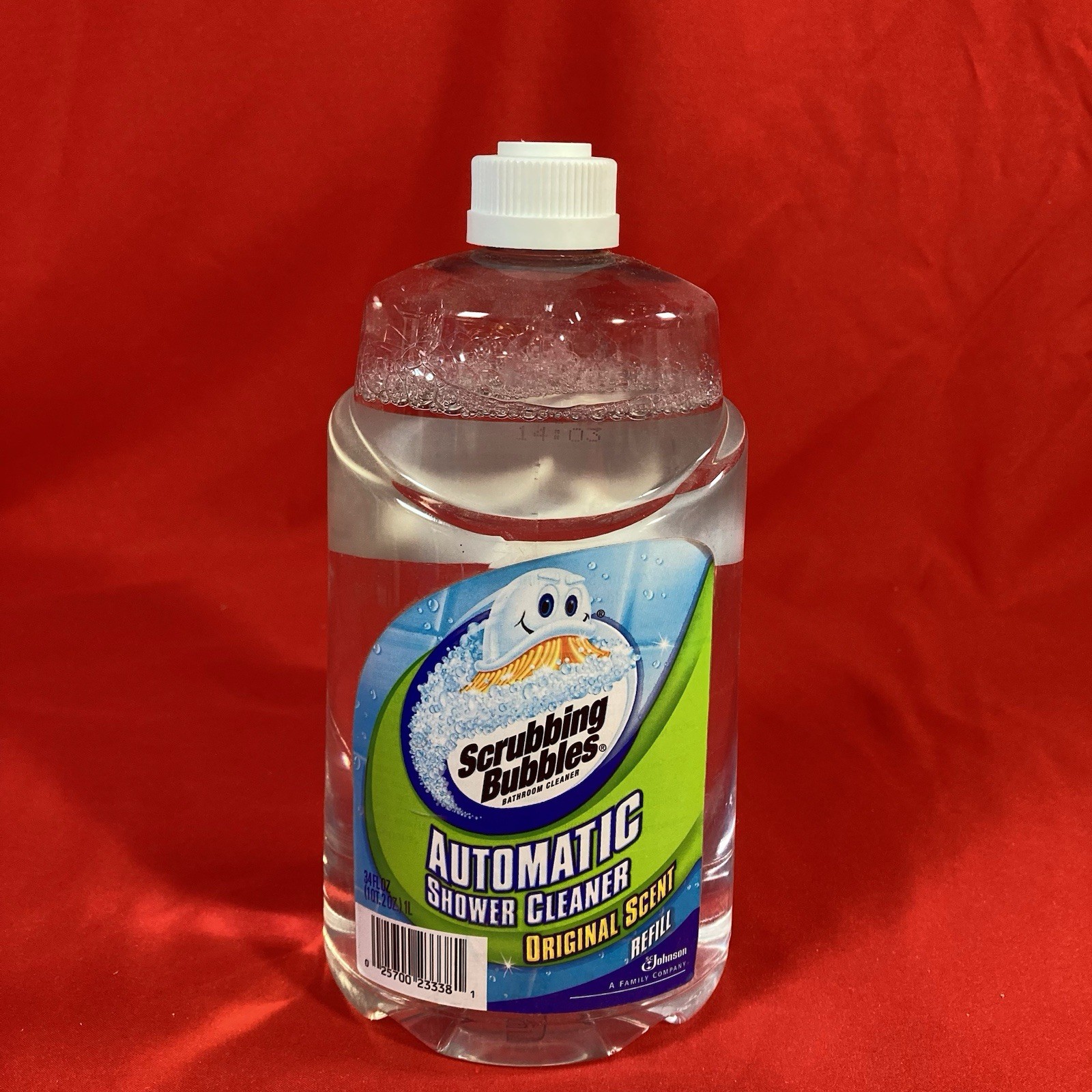 Scrubbing Bubbles 1 Liter Of Refill Liquid Only / for Automatic Shower Sprayer