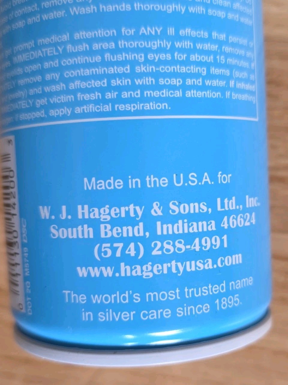 Hagerty 14.5 Oz Silversmiths’ Spray Polish w/ R-22 Tarnish Preventative