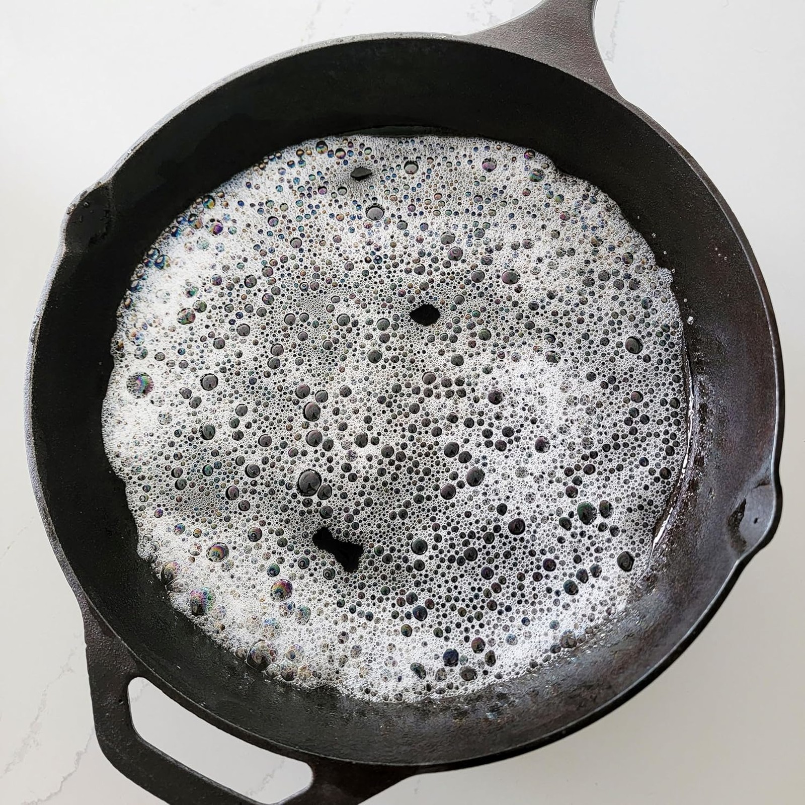 Cast Iron Cleaning and Seasoning Set Oil Soap Scrub Restoring Kit for Pans