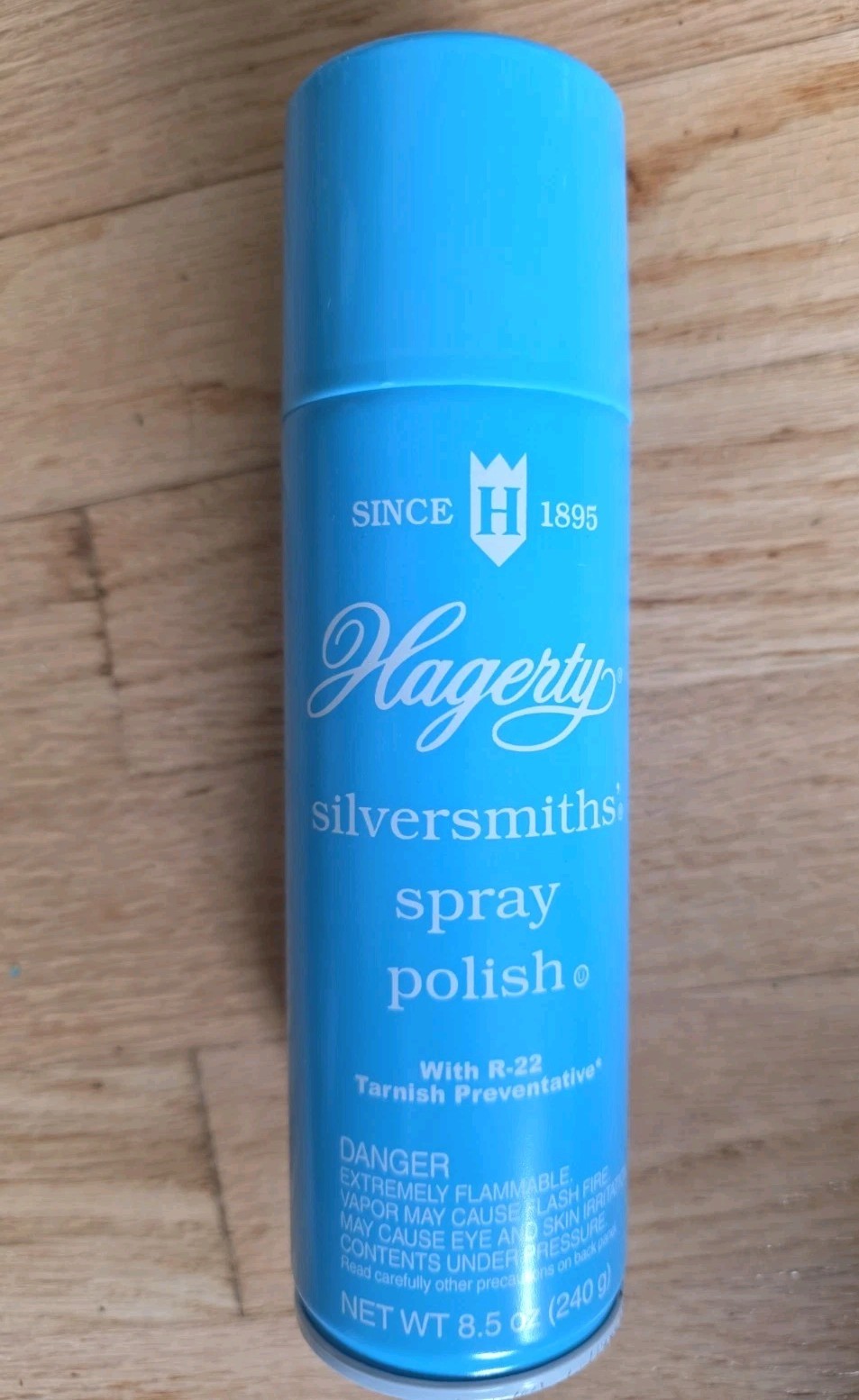 Hagerty Silversmiths’ 8.5 Oz. Spray Polish W/R22 Tarnish Preventative