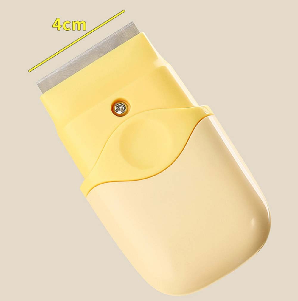 Compact Cleaning Scraper with Razor Blades, Ideal fits Removing Labels & Residue