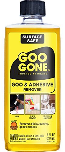 Goo Gone Adhesive Remover – 8 Ounce – Surface Safe Adhesive Remover Safely