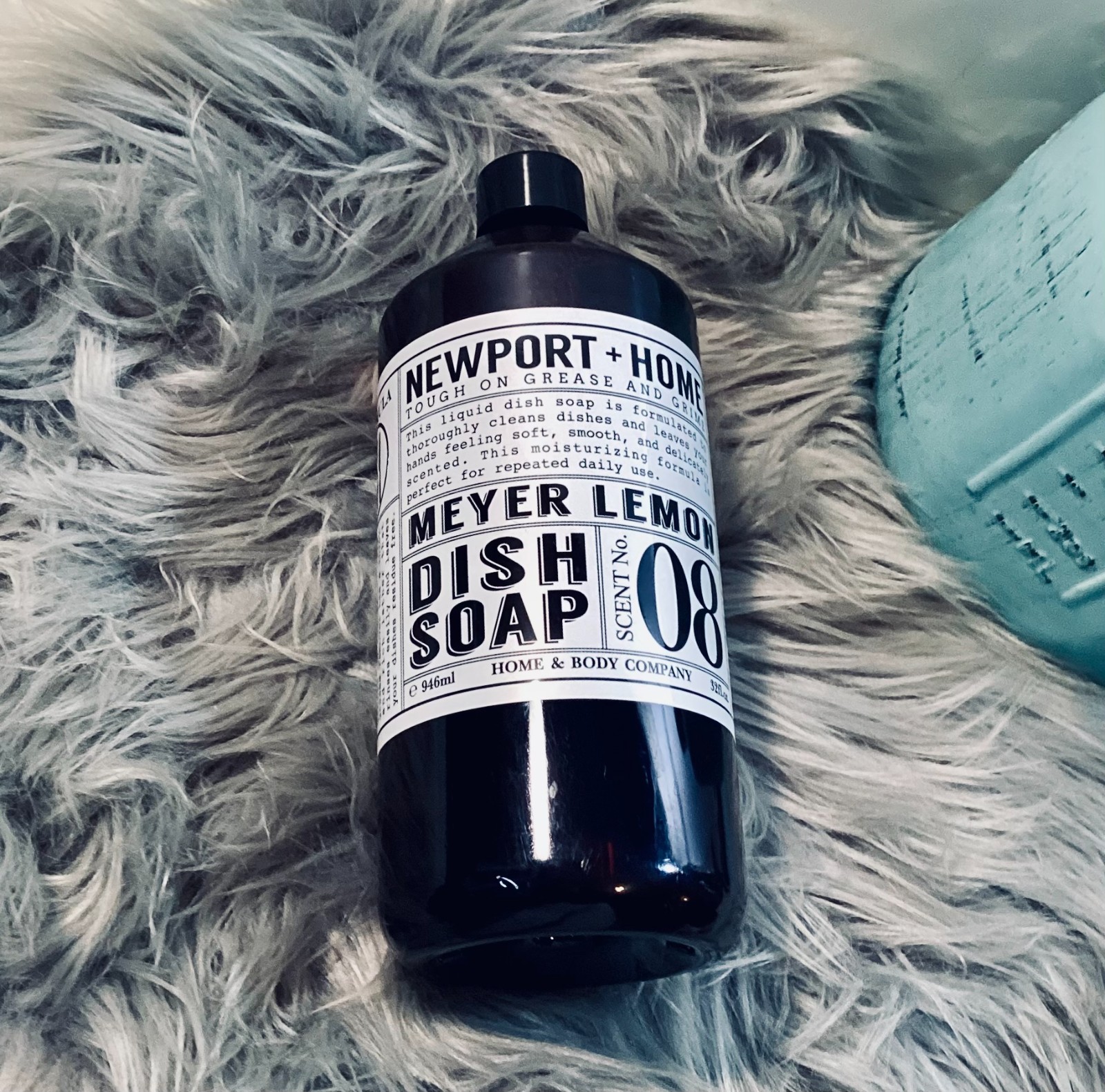 NEW Newport + Home Dish Soap Scent No. 08 Meyer Lemon 32 fl oz BROKEN PUMP