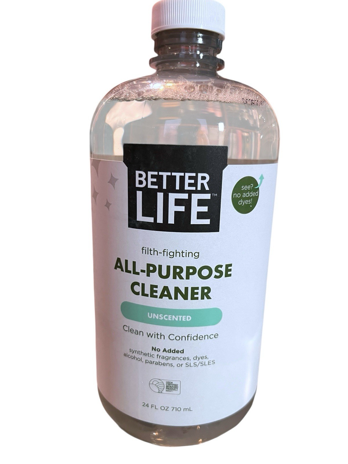 Better Life All Purpose Cleaner – 24 Fl Oz (Pack of 2) With Sprayer Unscented