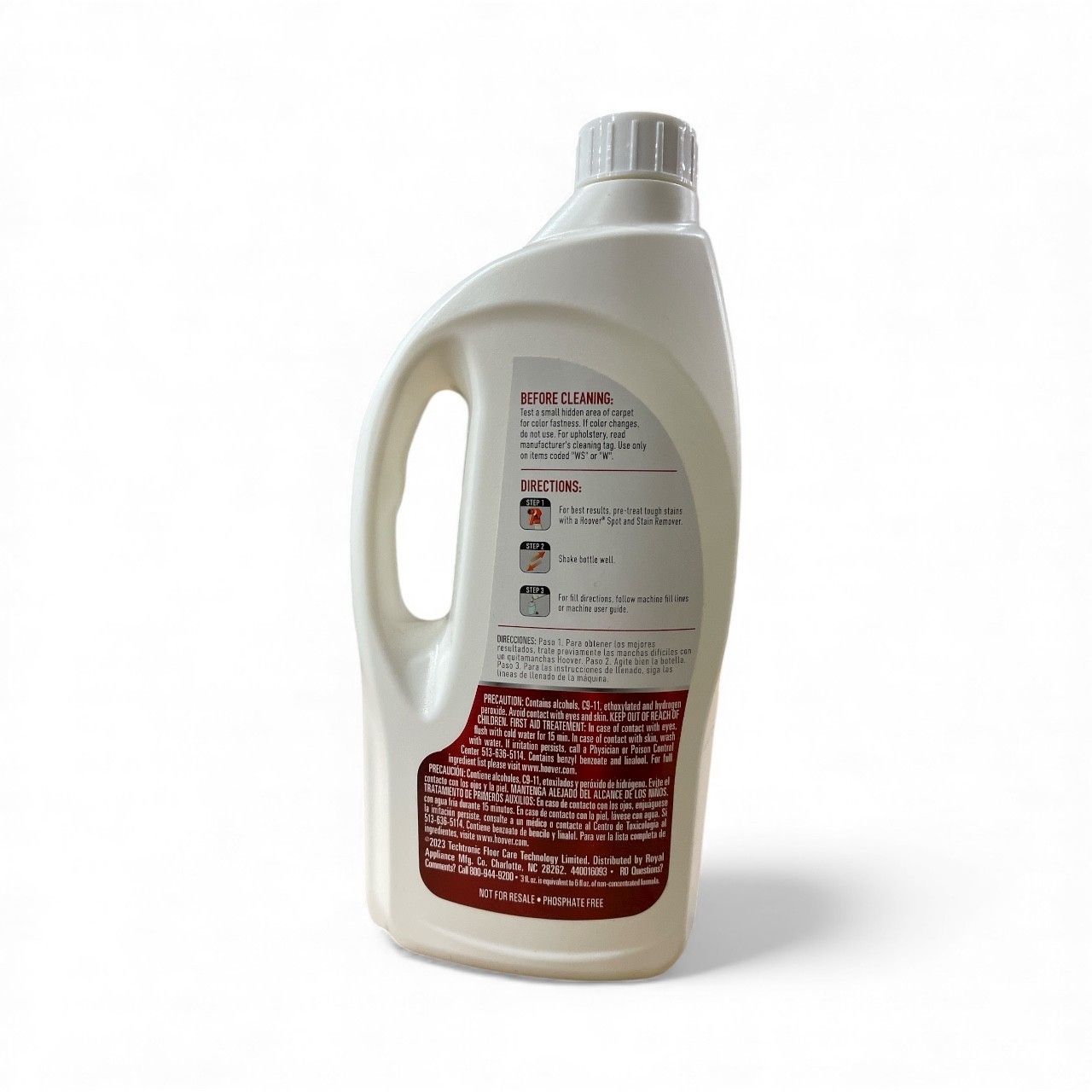 Hoover Oxy Carpet Cleaner Solution 32 oz. Ocean Breeze Scent 2X Concentrated
