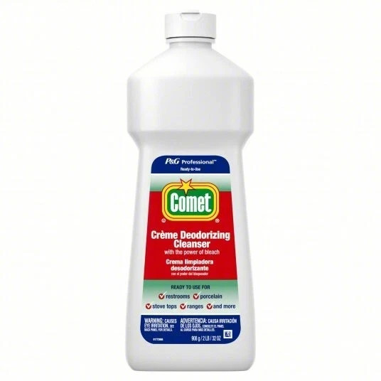 COMET Creme Deodorizing Cleanser with Bleach, 32 oz