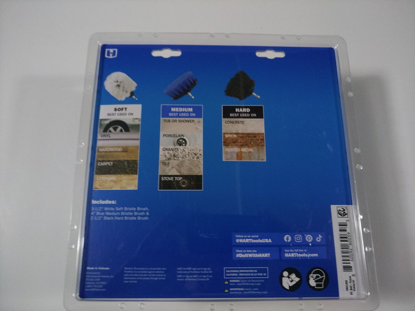 Hart Multi-Purpose Cleaning Set 3 Piece