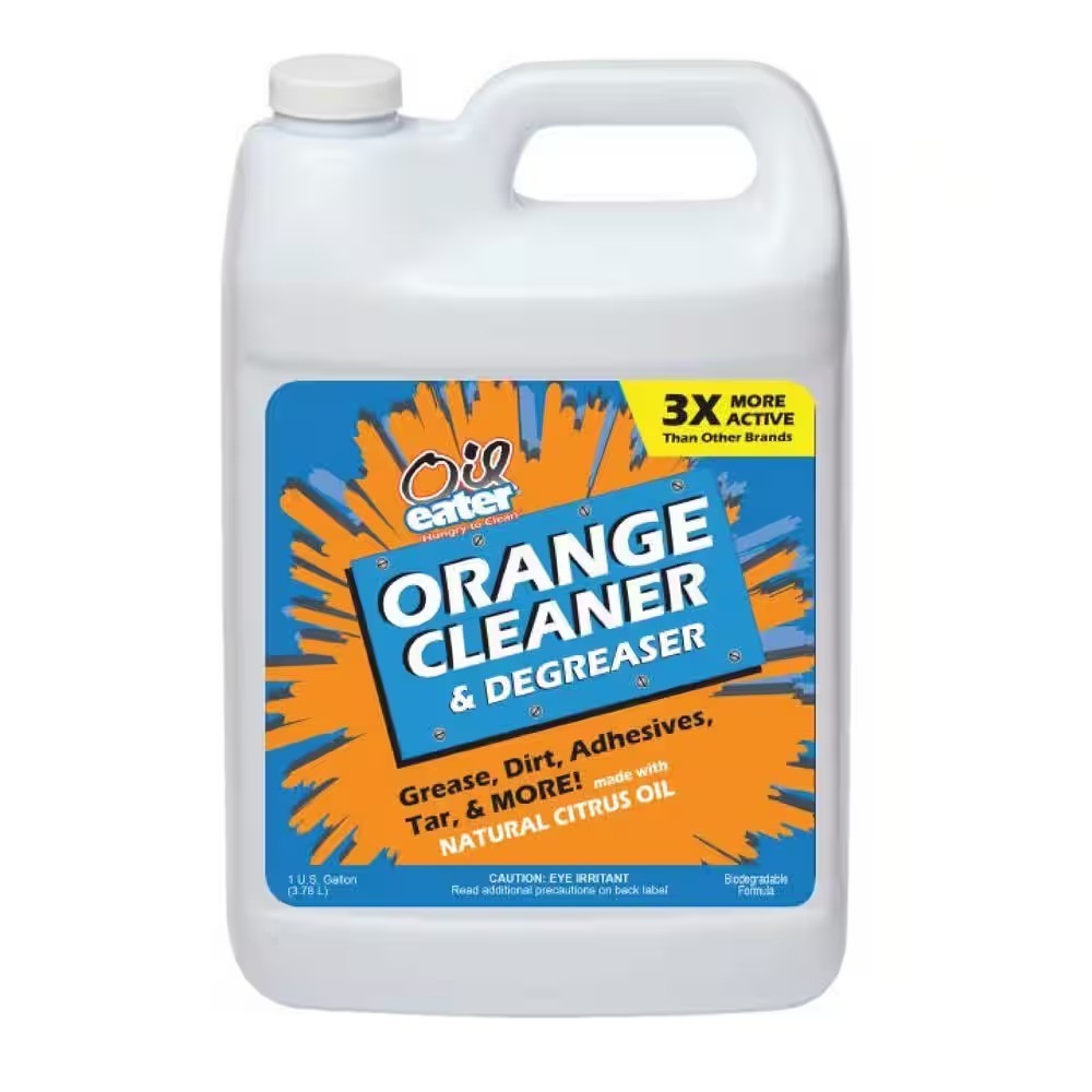 Oil Eater Orange 1 Gal. Heavy-Duty Citrus Cleaner Removes grease, oil & adhesive