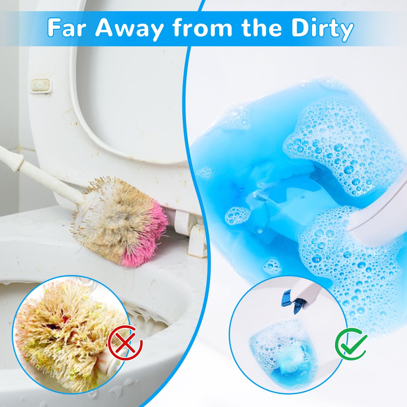 36 Refills Disposable Toilet Bowl Paper Bulk Toilet Fresh Flushable Refills f…