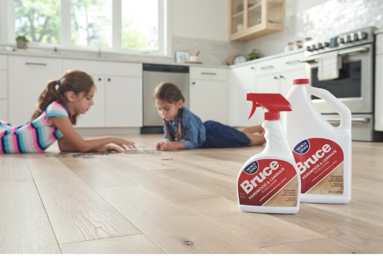 Bruce Hardwood Floor Cleaner Lot Spray + Refill 32oz & 64oz Bundle