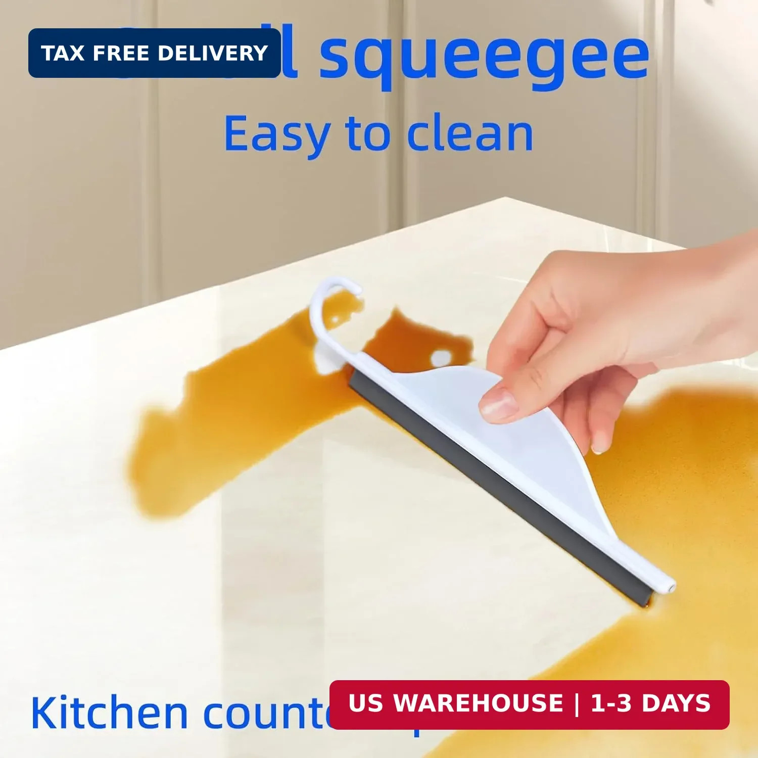 2 Packs Small Shower Squeegee for Glass Doors,Squeegee for Shower Glass,mini Bat