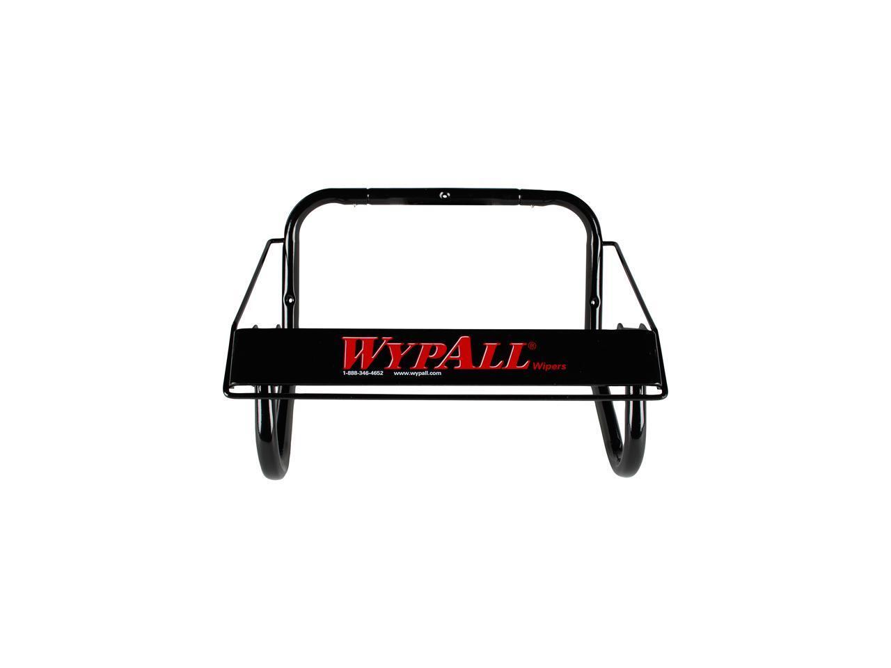 Wall Mounted Dispenser for WypAll and Kimtech Wipes (80579), Jumbo Roll, Black