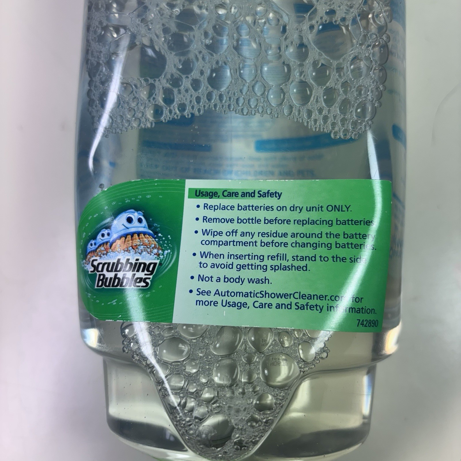 Scrubbing Bubbles Automatic Shower Cleaner Refill 34oz Glade Refreshing Spa