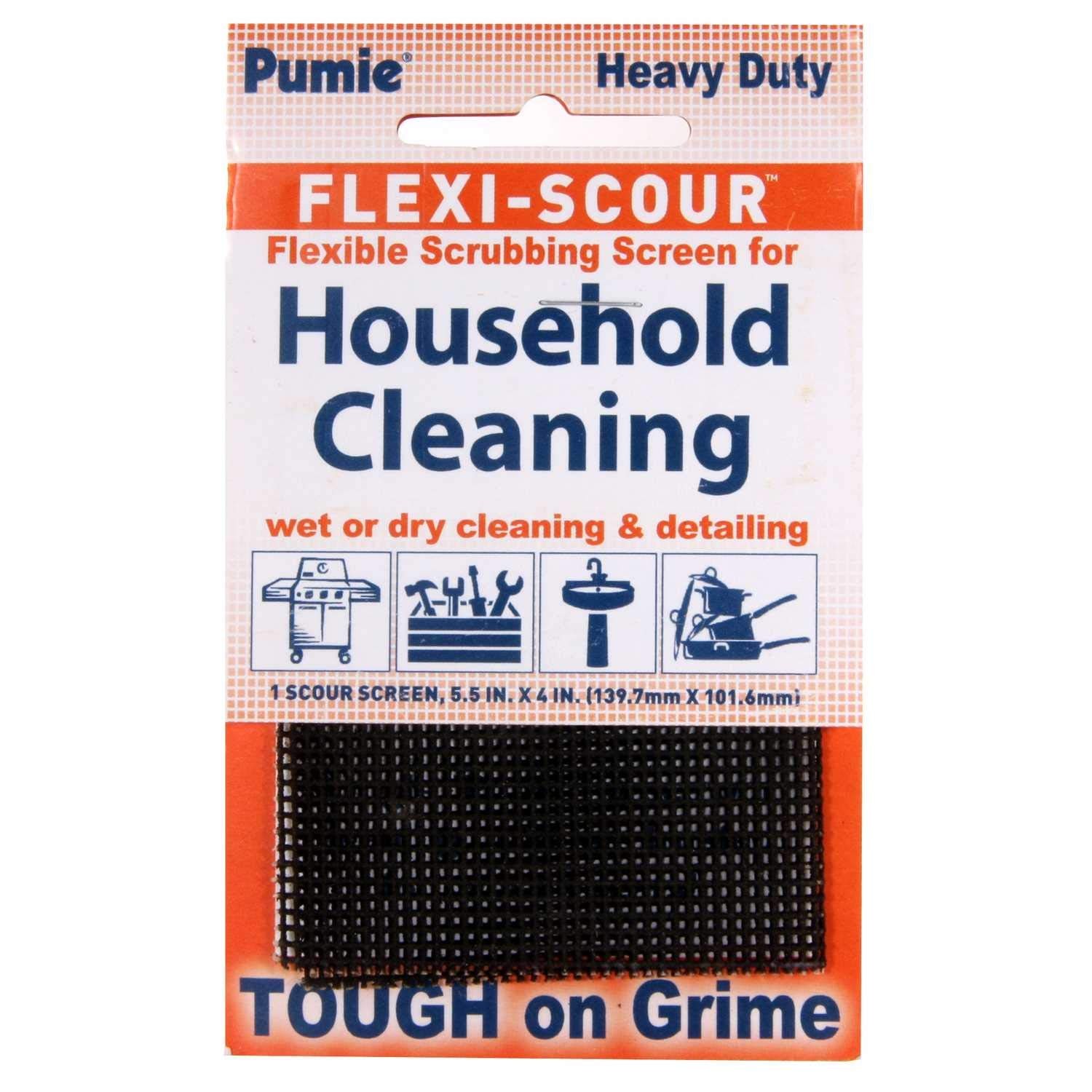 24 Pack Heavy Duty Flexible Scouring Screens for Tough Cleaning Jobs