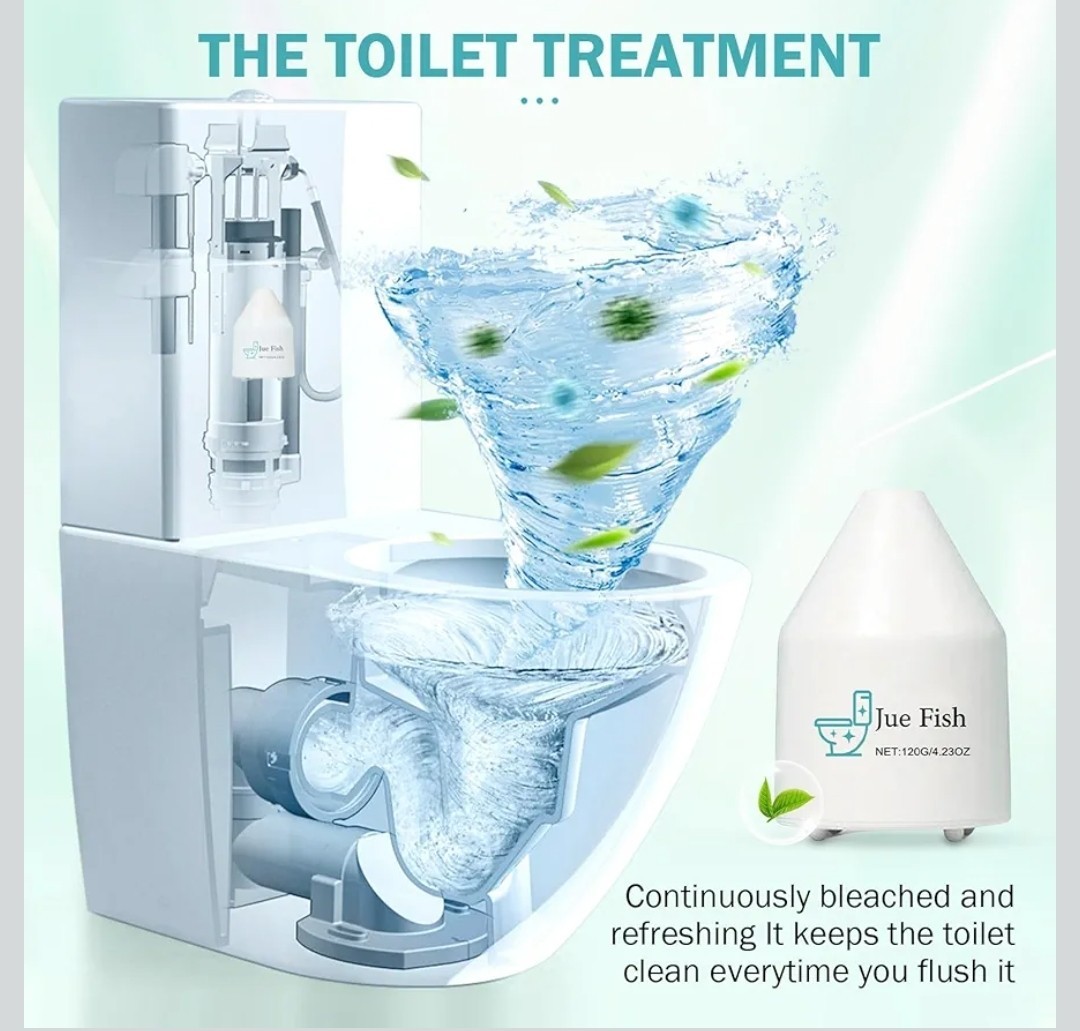 Toilet Cleaner Dirt Removal Long Lasting Freshness Odor Eliminator Automatic