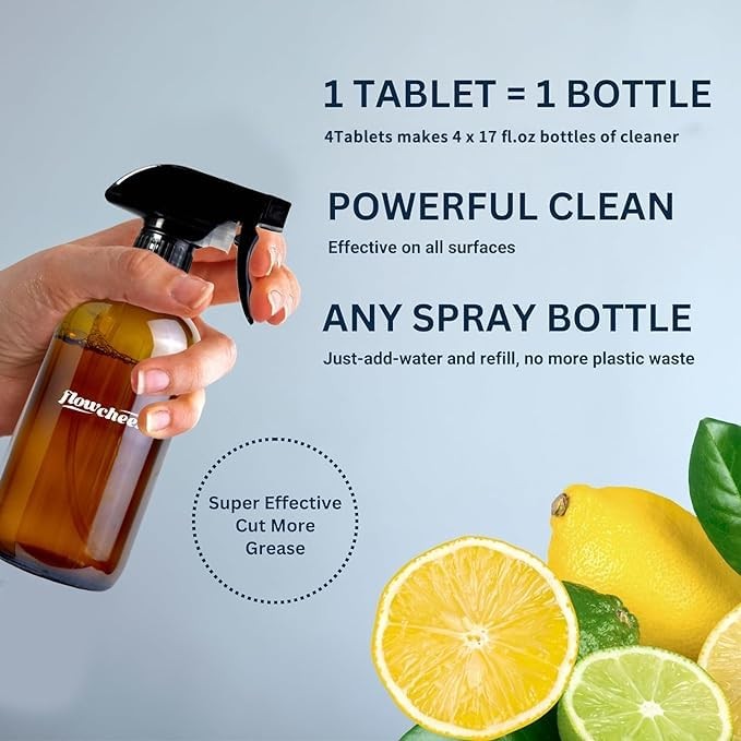 All Purpose Cleaner Refills 12 Pack Concentrated Tablets Lemon Scent Household K