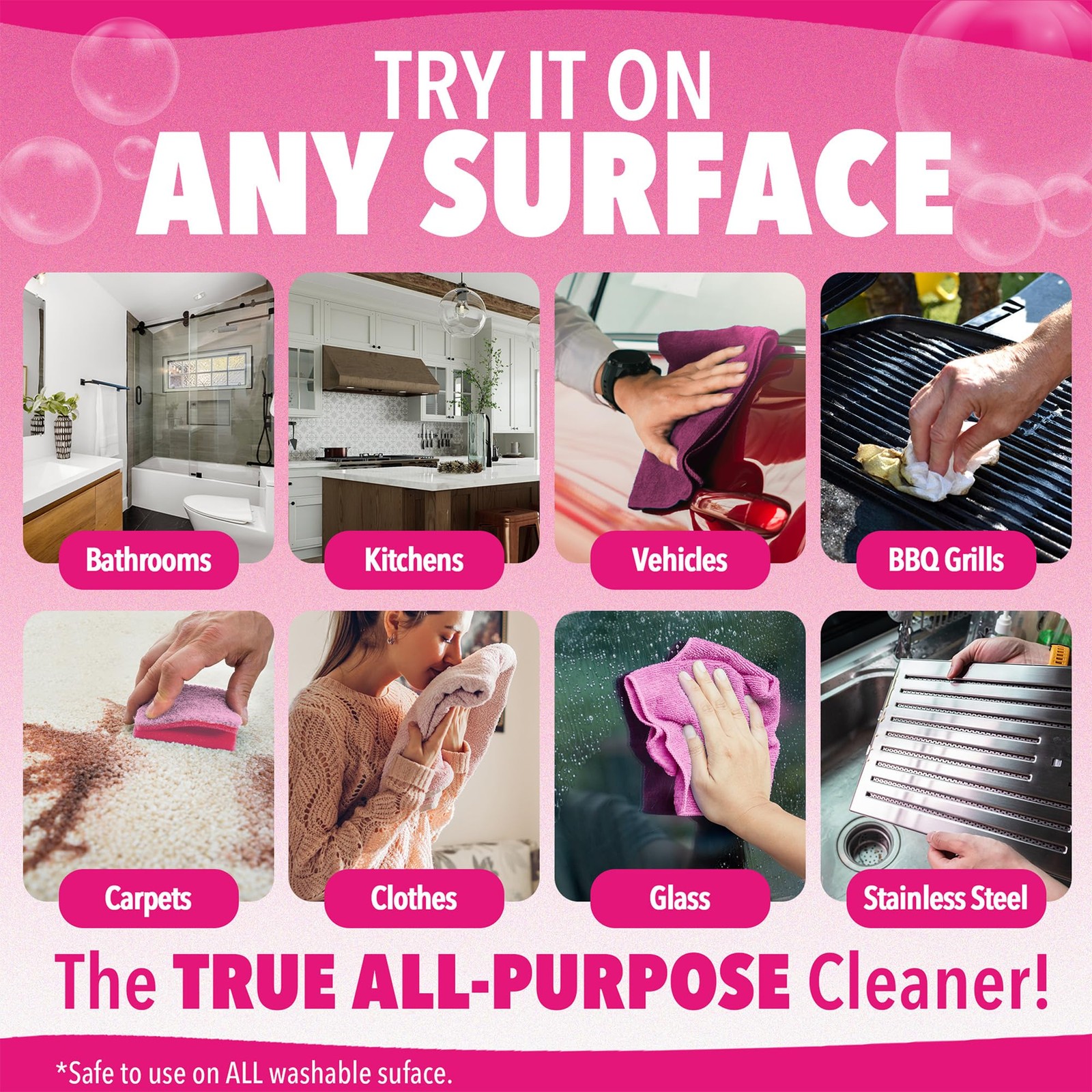 Super Shot Liquid Cleaner, True All Purpose Cleaner, Concentrated, 32 oz