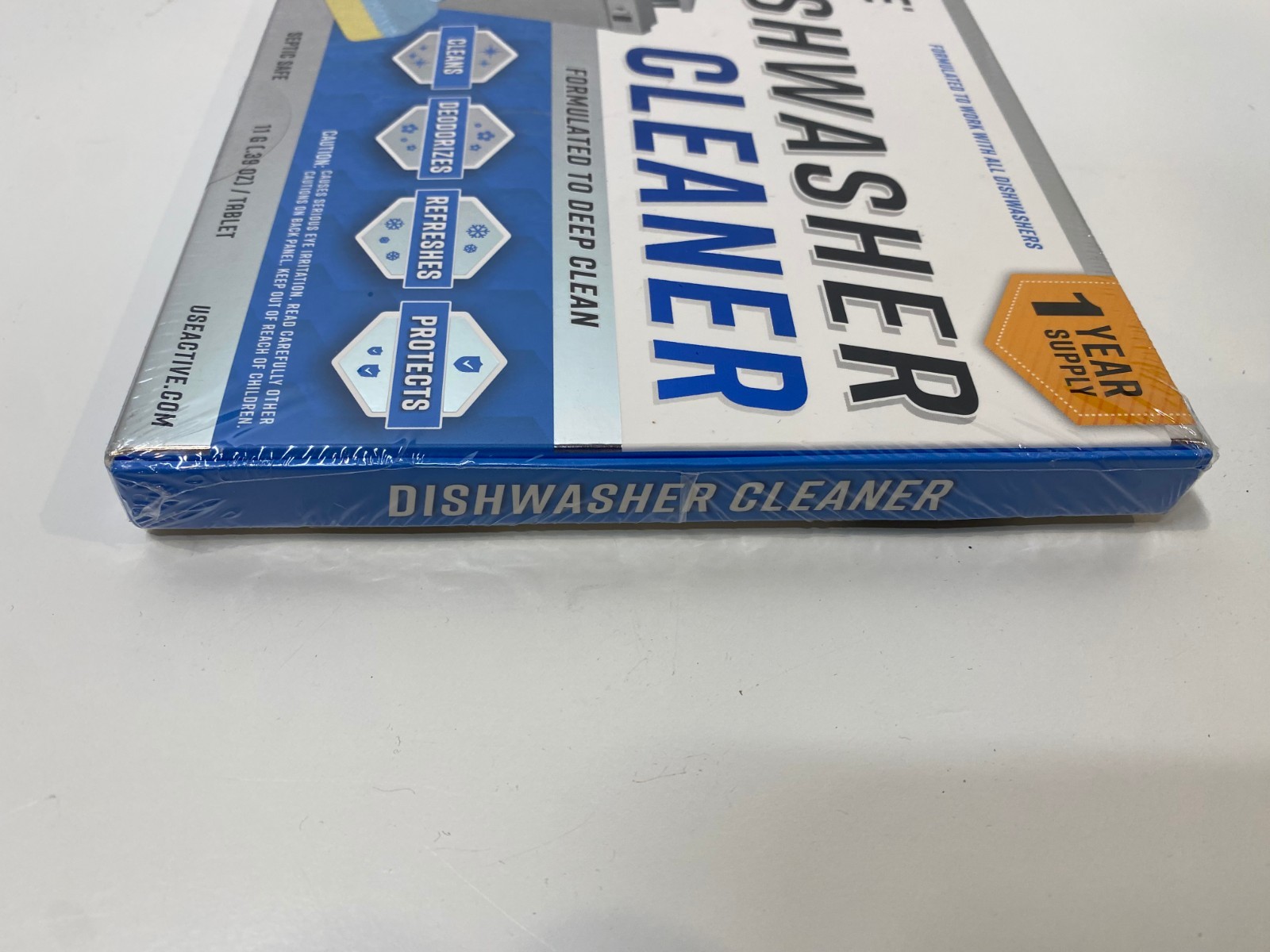 Active Dishwasher Cleaner and Deodorizer Tablets, Descaler 24 Count