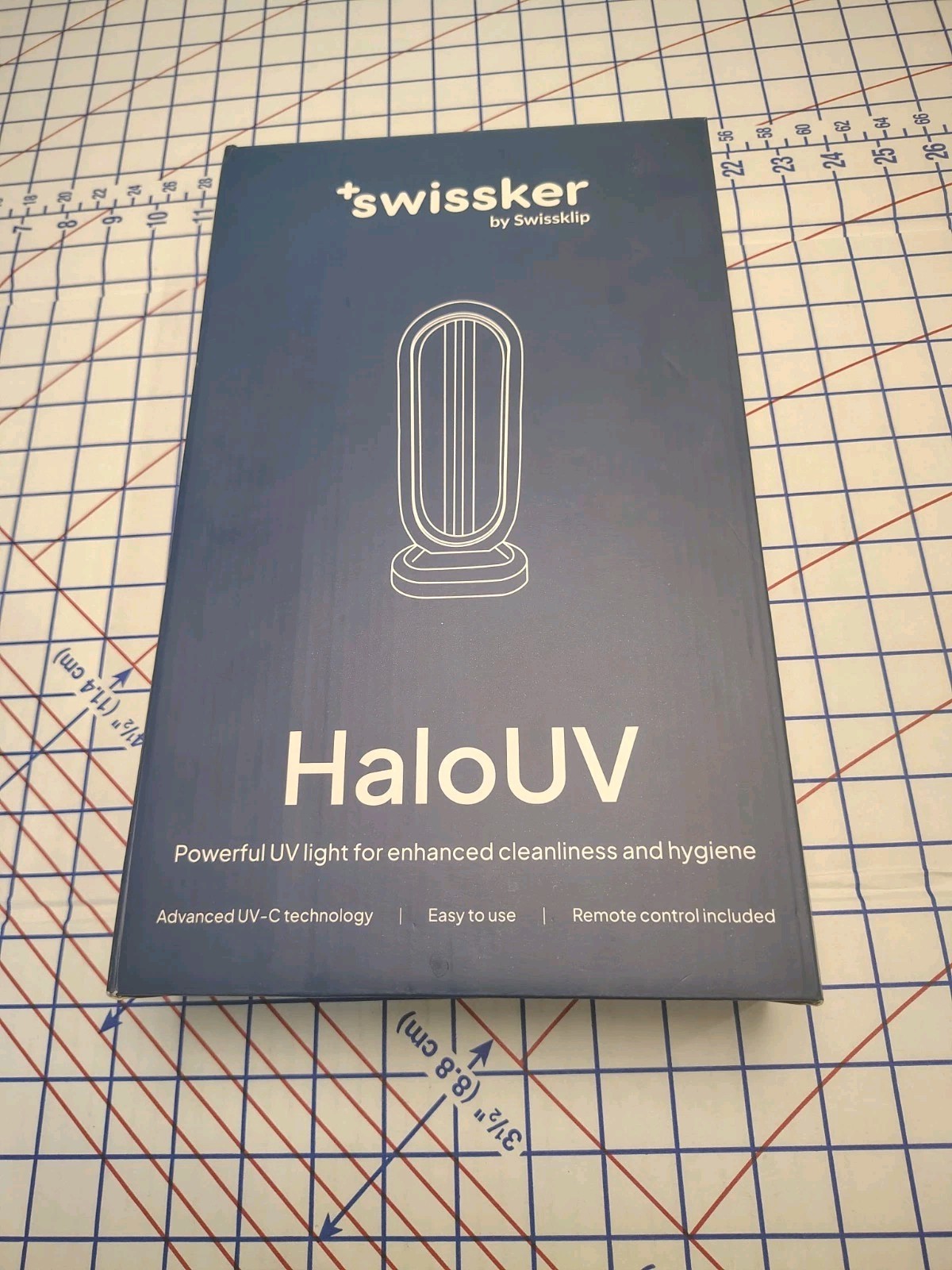 HaloUV Swissker by Swissklip HaloClean UV Original, Home Disinfection Device New