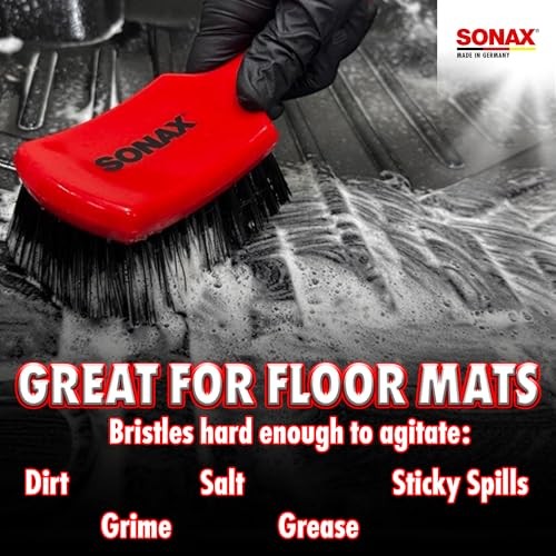 Intensive Cleaning Brush | Durable Scrub Brush for Interior & Exterior Car