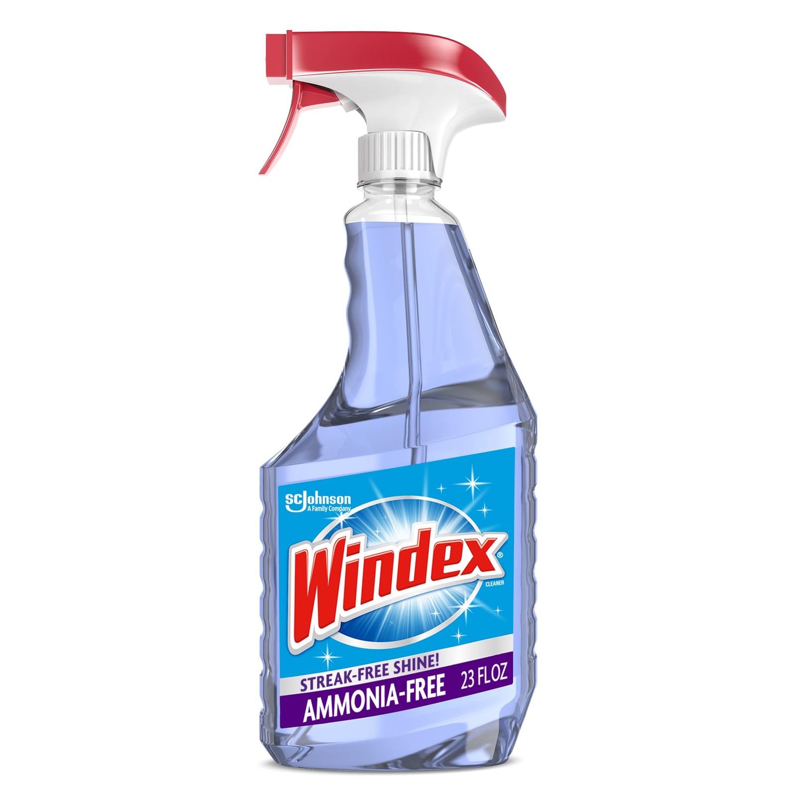 Windex Glass and Window Cleaner Spray Bottle, Ammonia Free, Packaging Designed t