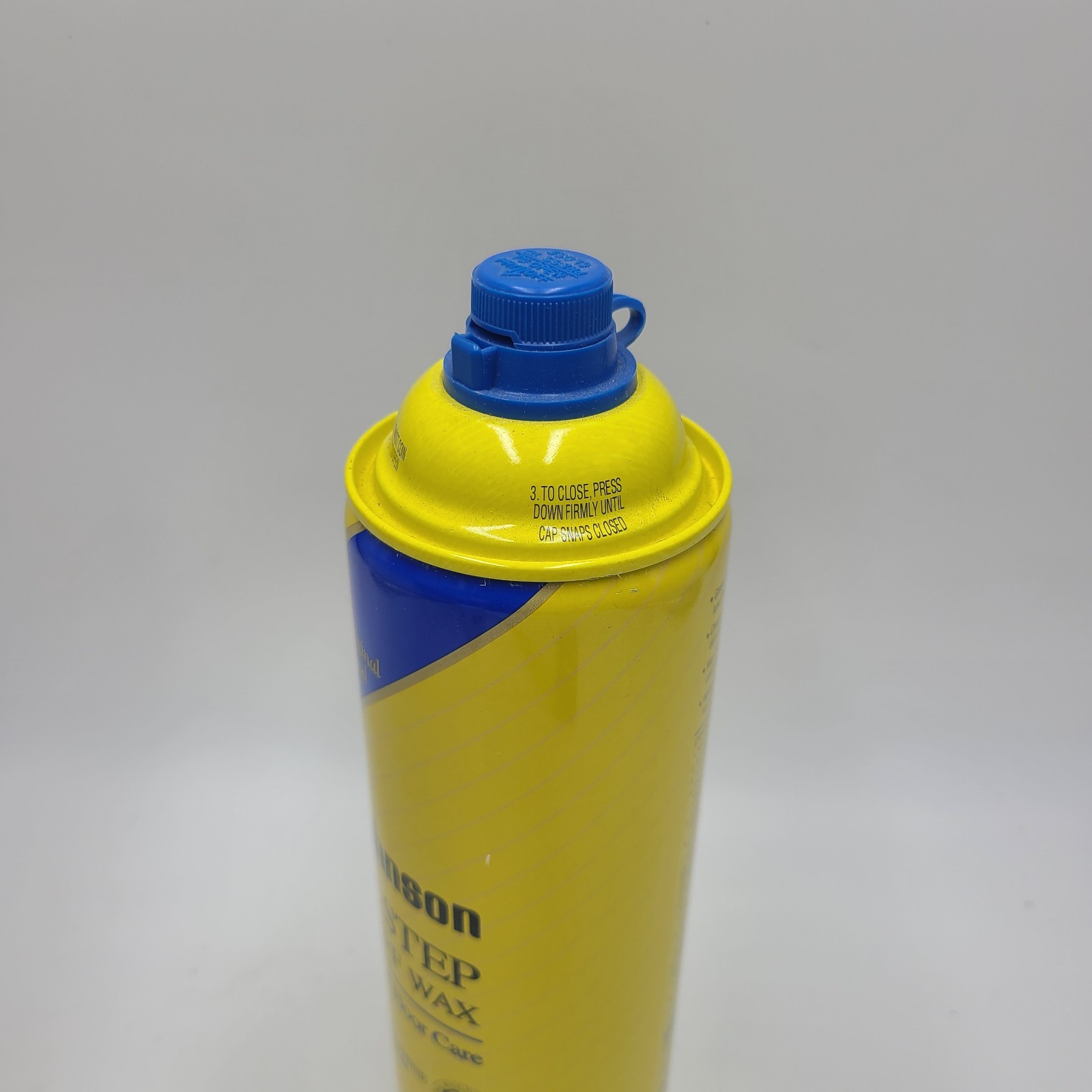 NEW OLD STOCK SC Johnson One Step No Buff Wax Fine Wood Floor Care 22oz FULL