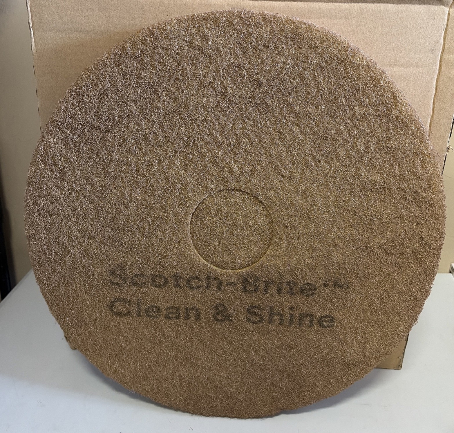 Scotch-Brite 3m Clean and Shine 16in Floor Scrubbing Pads- pack of 5