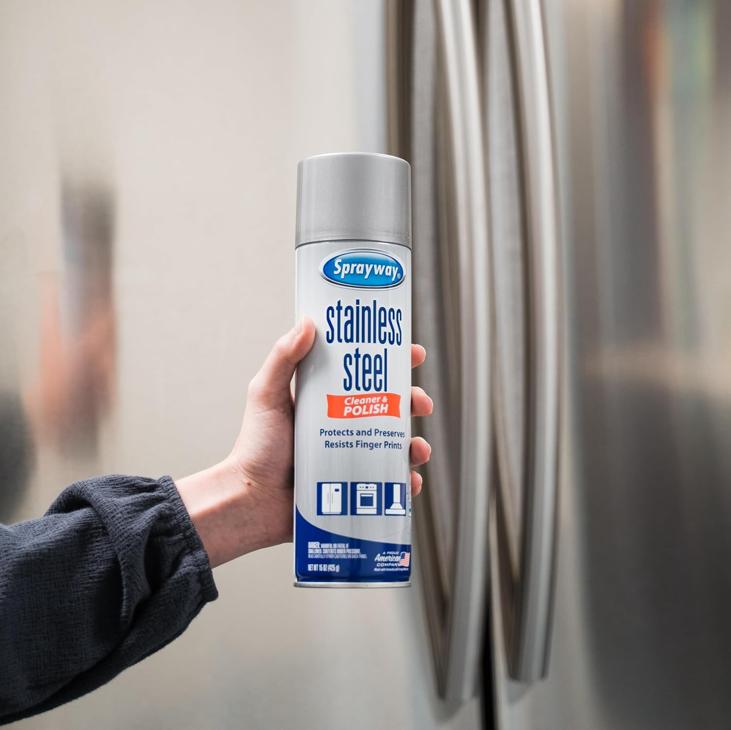 Water-Based Stainless Steel Cleaner, 15 Fl Oz (Pack of 1)