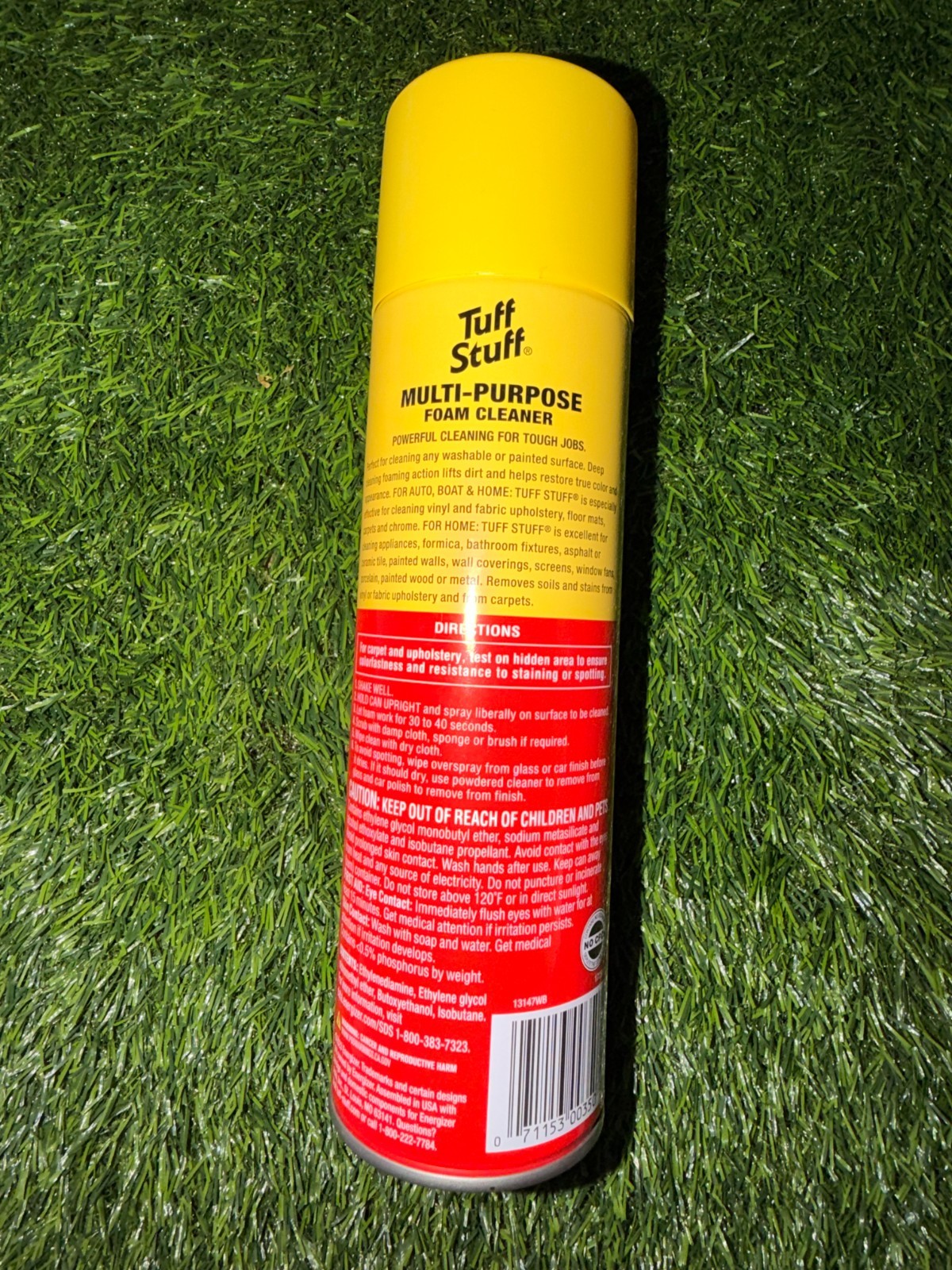 Tuff Stuff Multi Purpose Foam Cleaner for Deep Cleaning of Car Interior 22 oz.