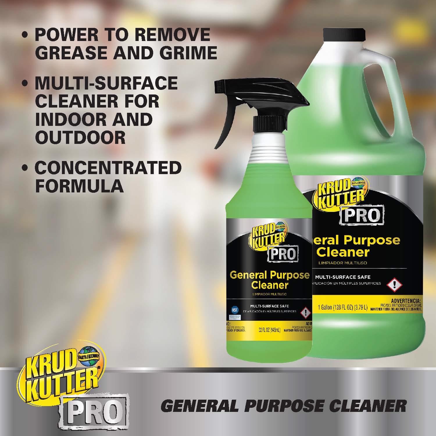 Krud Kutter Pro No Scent Multi-Purpose Cleaner 1 gal 1 pk (Pack of 4)