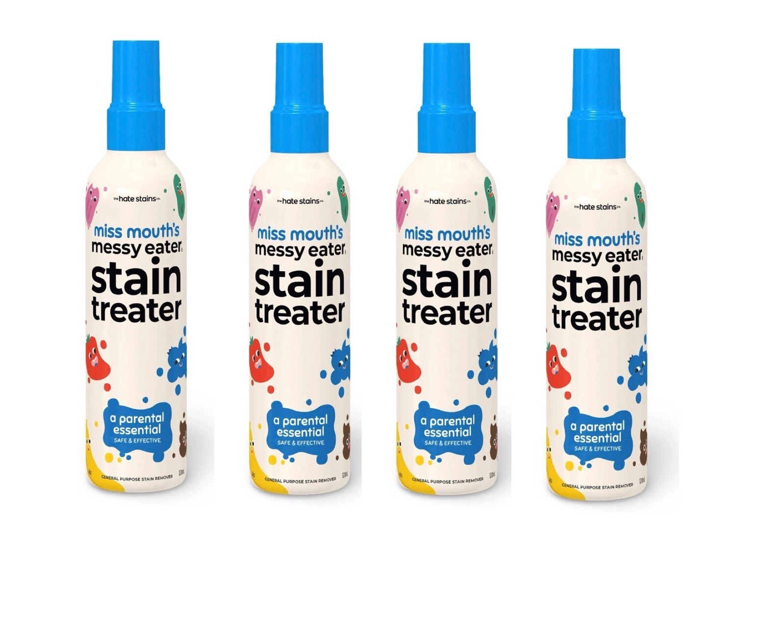 (4) The Hate Stains Miss Mouth’s Messy Eater Stain Treater – 4oz