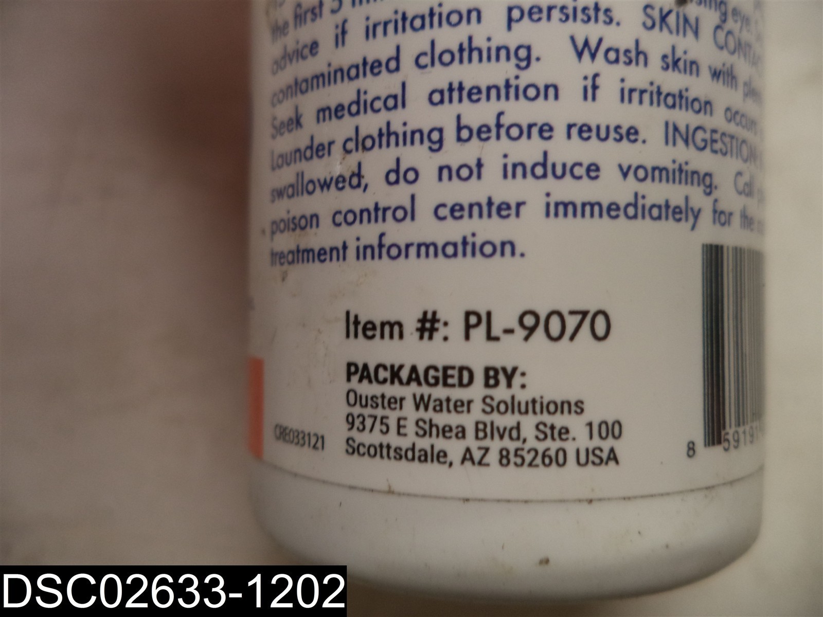 QTY=4oz PL-9070 Infinity Water Care Spa Deep Purge 859191007653