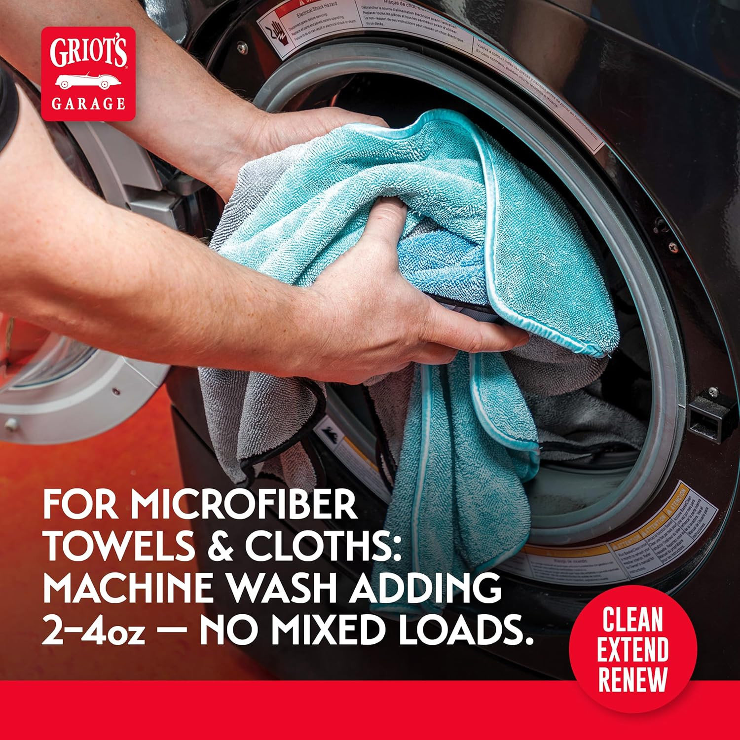 Microfiber and Foam Pad Cleaner, Removes Polish, Wax, and Sealant Residue, Resto